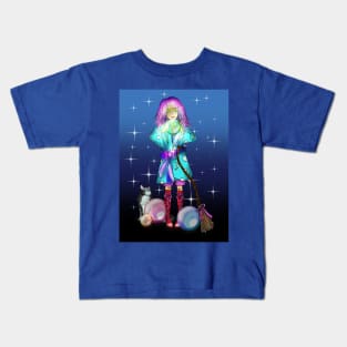 Apprentice sorcerer anime girl Kids T-Shirt